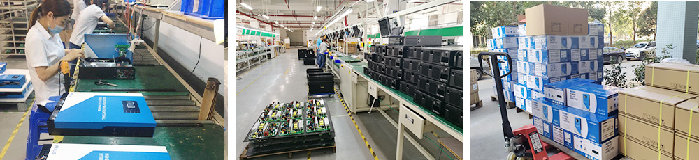 La produzione di Inverter solare ibrido di monitoraggio WIFI