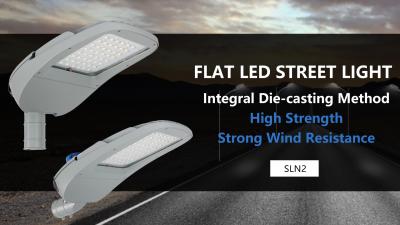 Lampione stradale a LED con copertura in vetro temperato