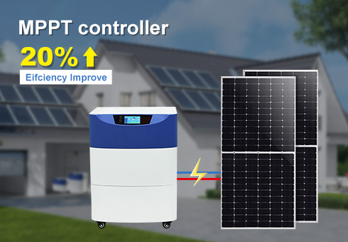 Il controller solare MPPT migliora notevolmente l'efficienza di ricarica superiore al 20%.