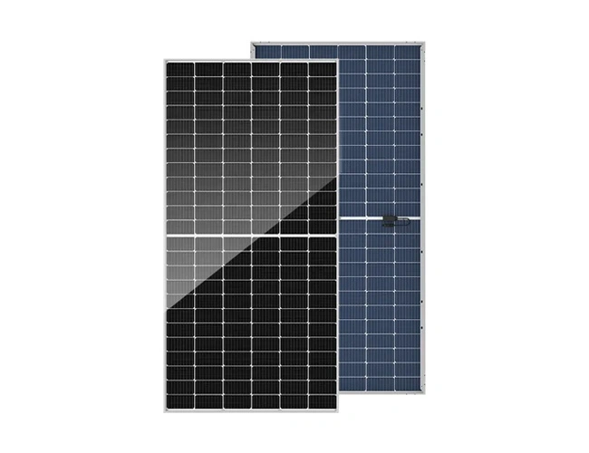 Modulo bifacciale tipo N a mezza cella da 400W-580W con pannelli solari Mono a doppio vetro