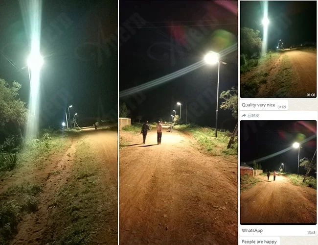 Lampione solare integrato Anern