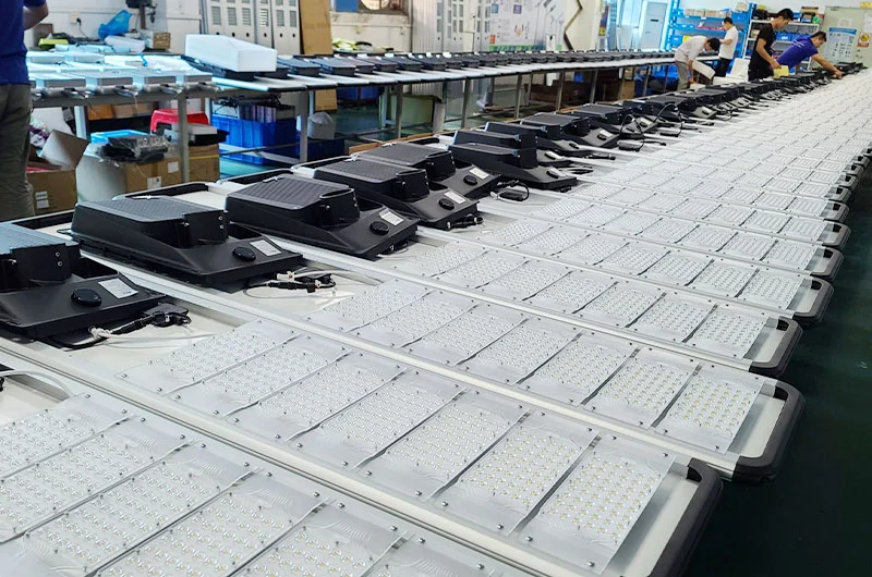 fabbrica di lampioni solari