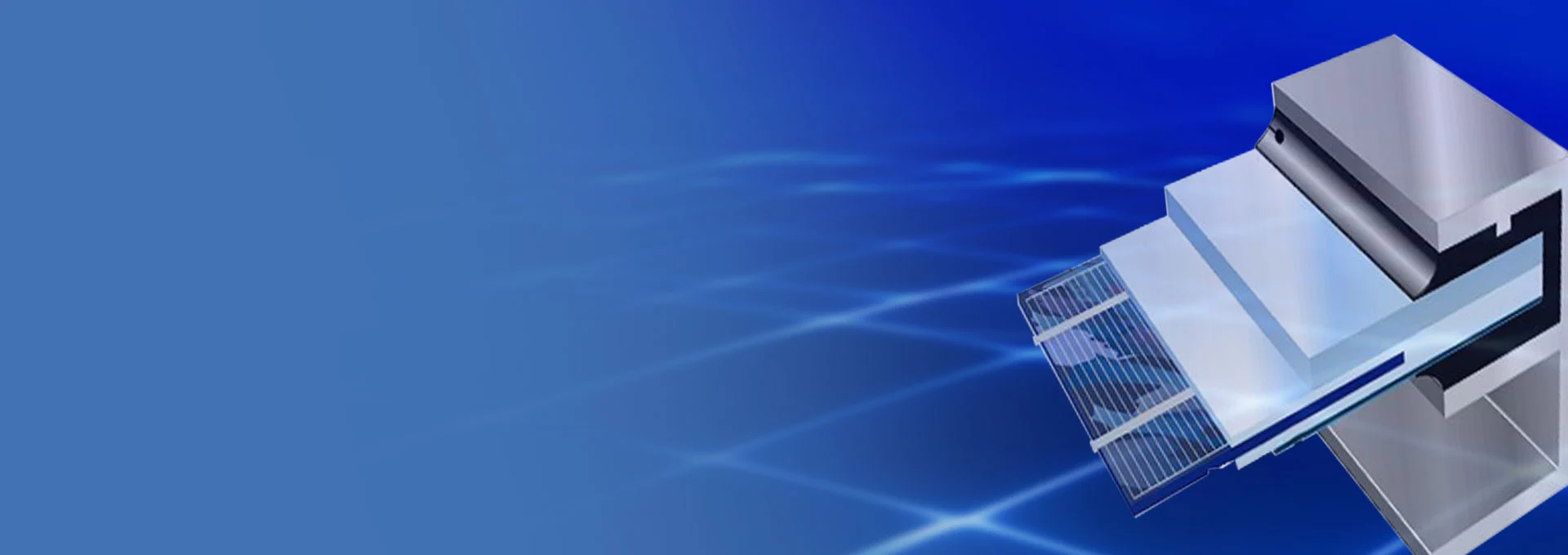 La struttura del pannello solare