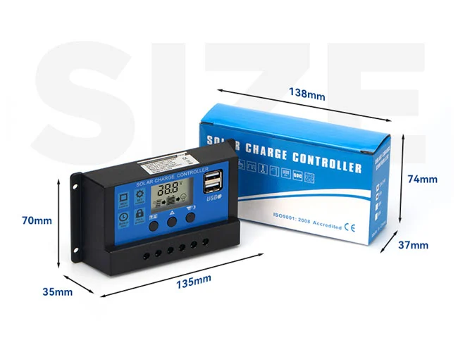 Regolatore di carica solare PWM