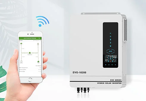 Funzione WIFI per monitorare in remoto lo stato di funzionamento in tempo reale del prodotto.