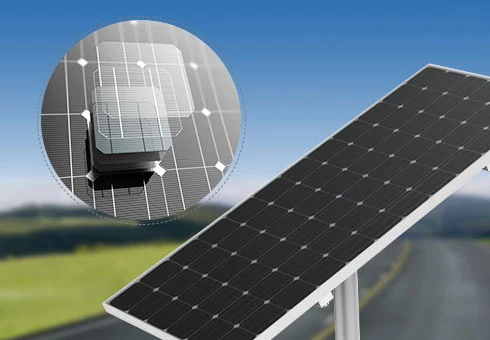 Lampione solare due In uno