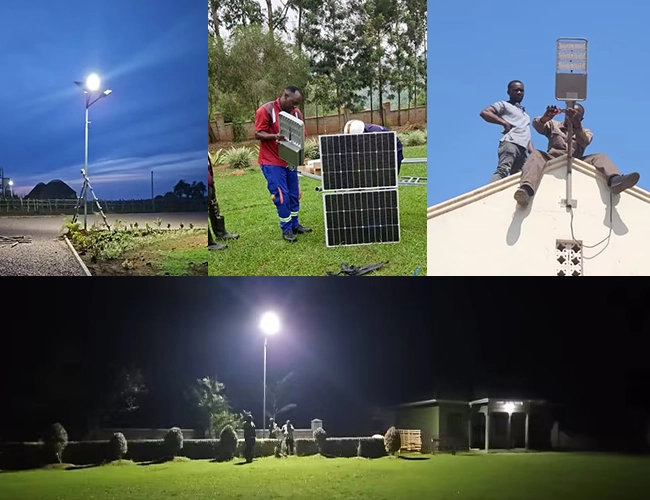 Tutto in due lampioni solari prezzo