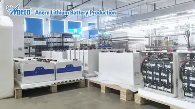 Produzione di batterie al litio Anern