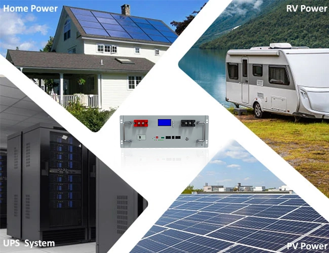 Rack batteria al litio LiFePO4