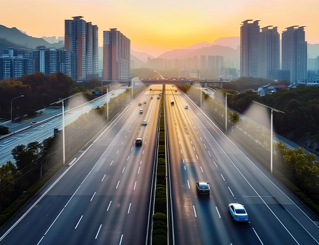 Lampione stradale solare a led remoto
