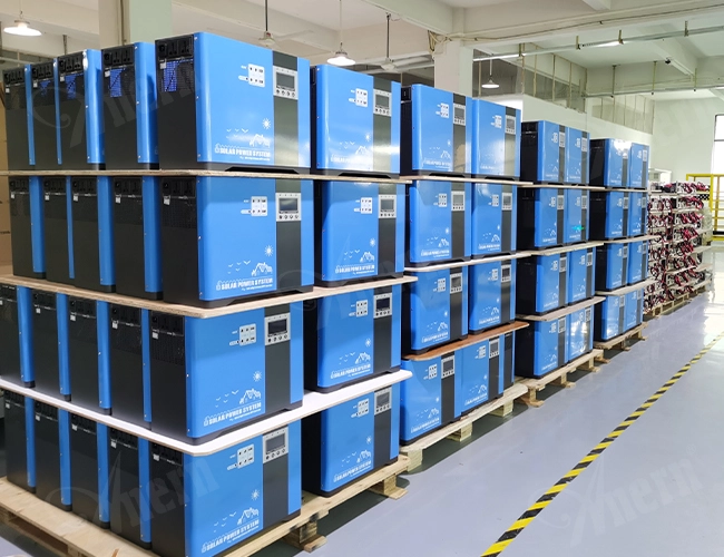 Batteria agli ioni di litio per l'accumulo di energia solare