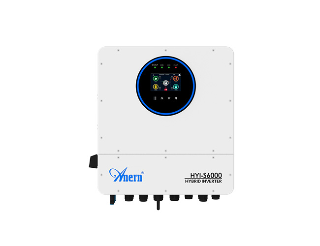 Inverter solare ibrido On/Off Grid monofase 6KW IP65 (AN-HYI)