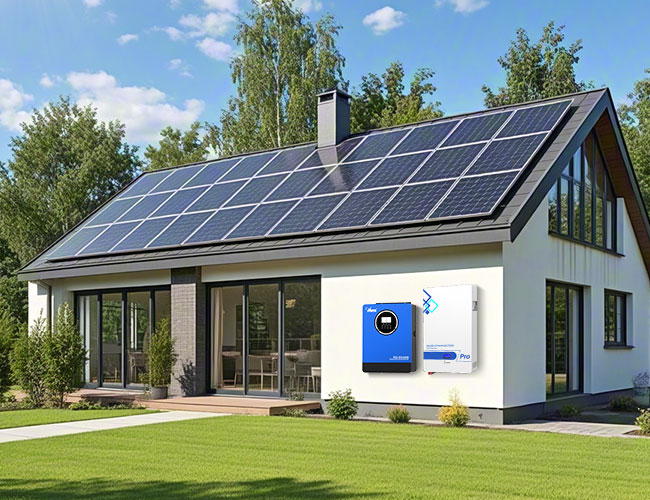 Inverter solare da cc a ca