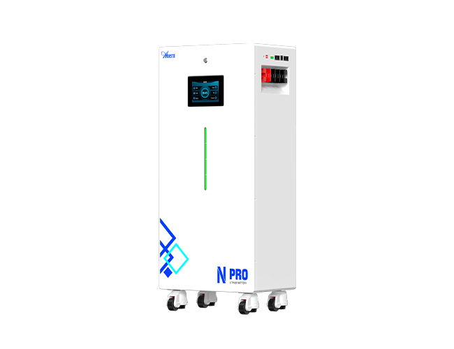 Batteria al litio montata a parete