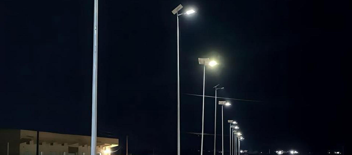 Motivi tecnici per l'illuminazione stradale solare da 60W